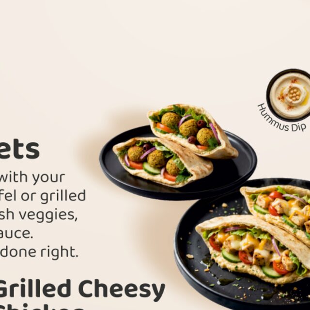 Classic Pita Pockets — Falafel