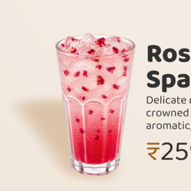 Rose Lychee Sparkler