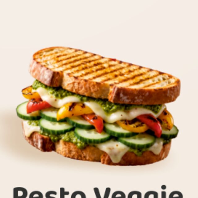Pesto Veggie Sandwich