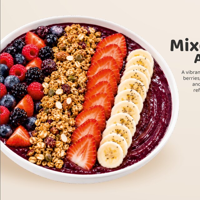 Mixed Berry Acai Bowl