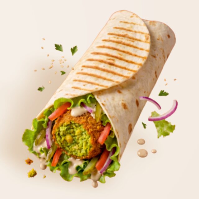 Lebanese Falafel Wrap