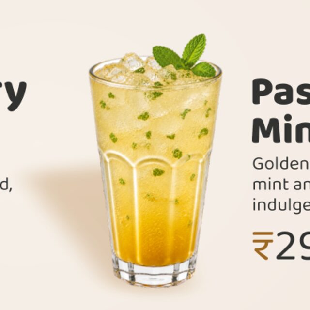 Passion Fruit Mint Cooler