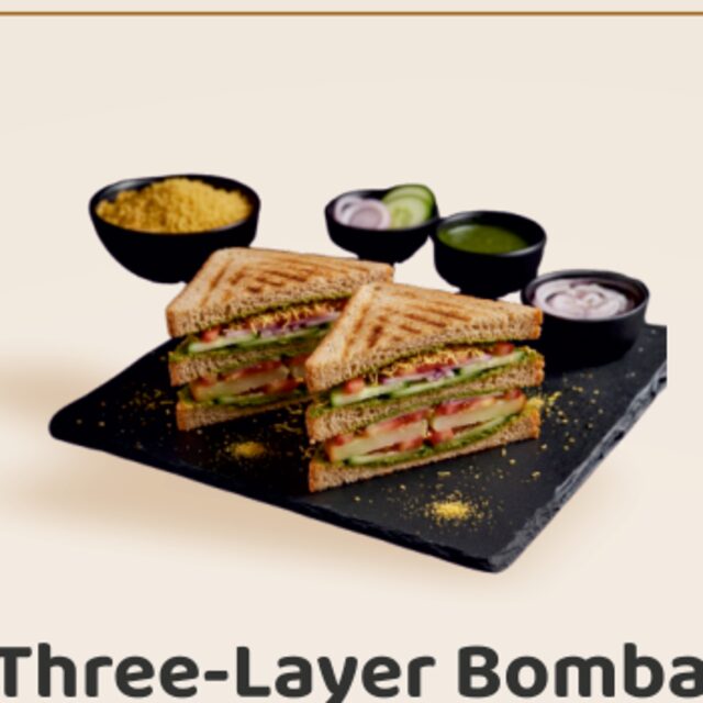 Three-Layer Bombay Style Sandwich
