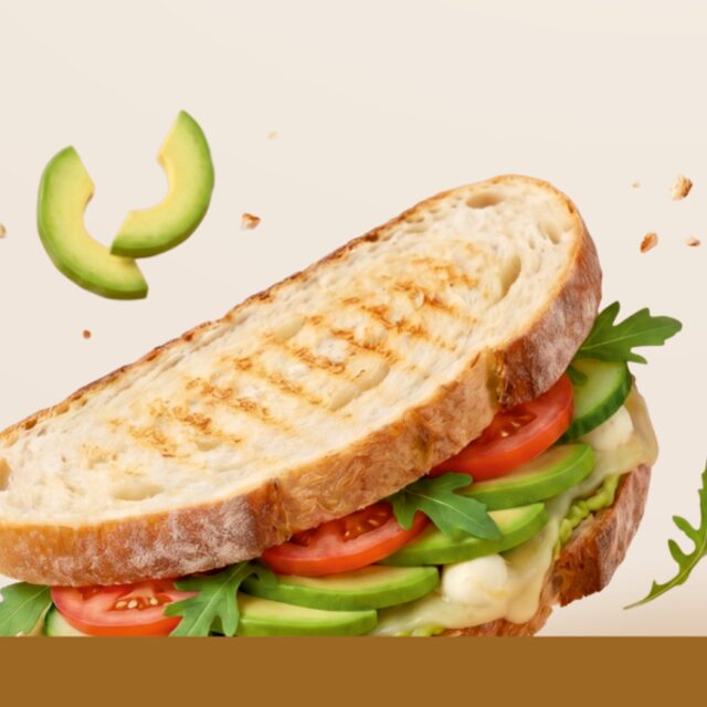 Avocado Cheese Sandwich