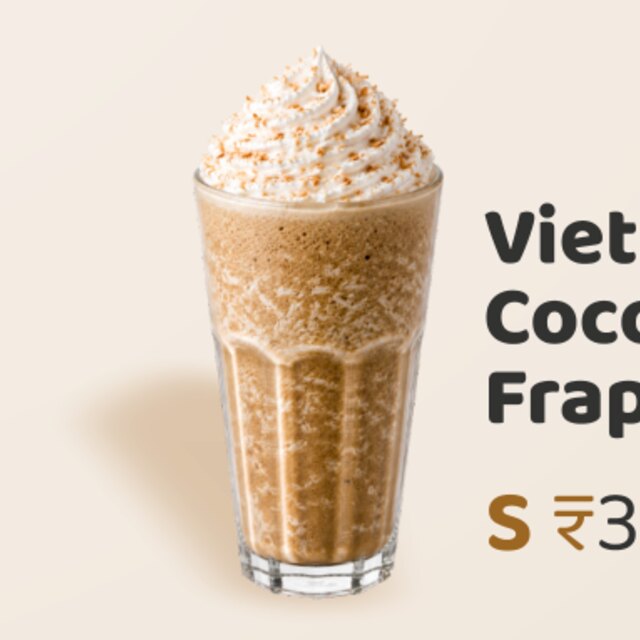 Vietnamese Coconut Coffee Frappe