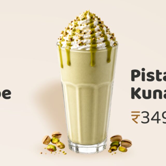 Pistachio Kunafa Frappe