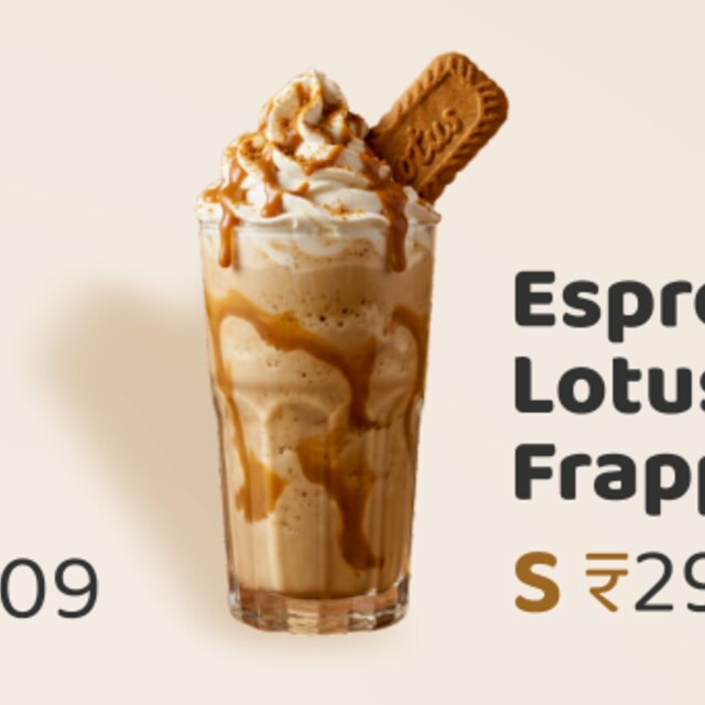 Espresso Lotus Biscoff Frappe