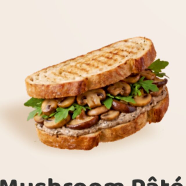 Mushroom Pâté Sandwich
