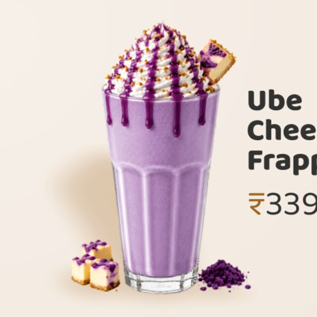 Ube Cheesecake Frappe