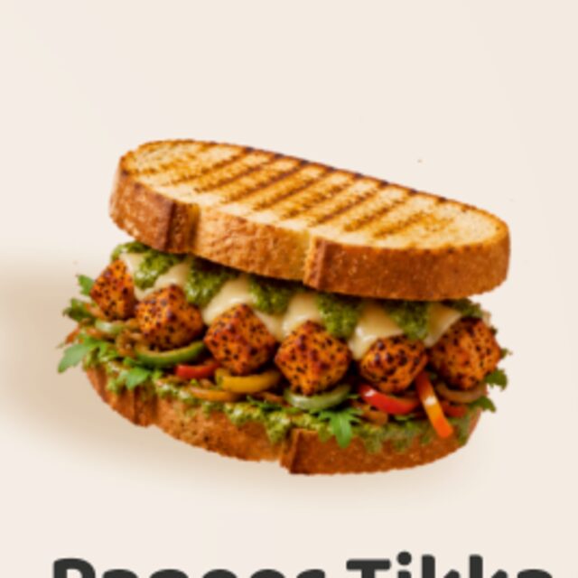 Paneer Tikka Sandwich